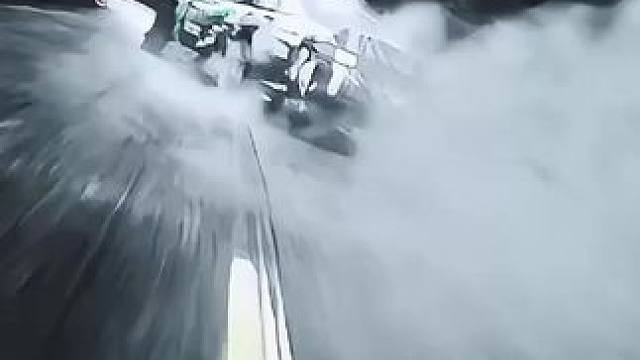 #南昆山赛道  再快也还是追不上她坐的奔驰#南昆山   #漂移