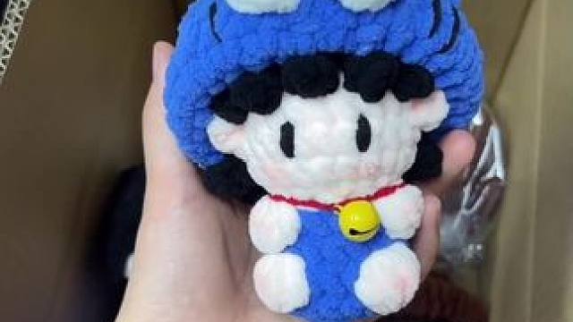 十个勤天钩织玩偶来啦！！~成品#十个勤天做大做强 #十个勤天钩织玩偶 #十个勤天 #禾伙人 #羁绊