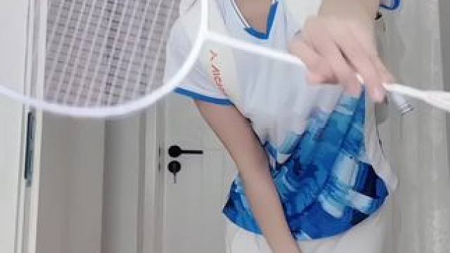 逛西湖哪有打球香 #羽毛球 #转场