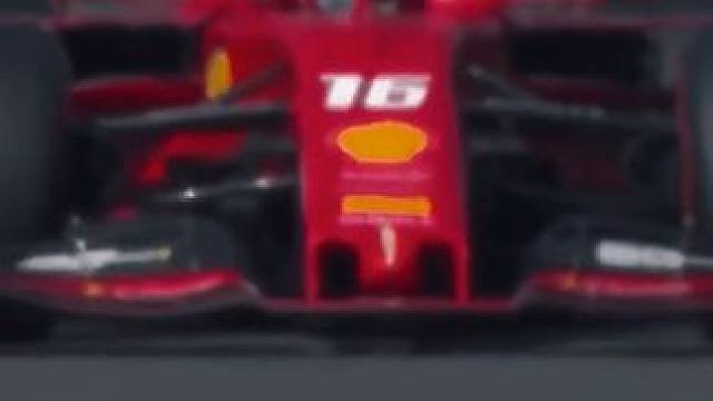 19年斯帕，魔法引擎初见成效。#f1赛车 #法拉利 #勒克莱尔 #维特尔 #赛车