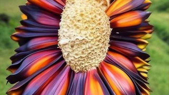 徒手攀爬巨树，就是要采摘这金贵的巴拉那松