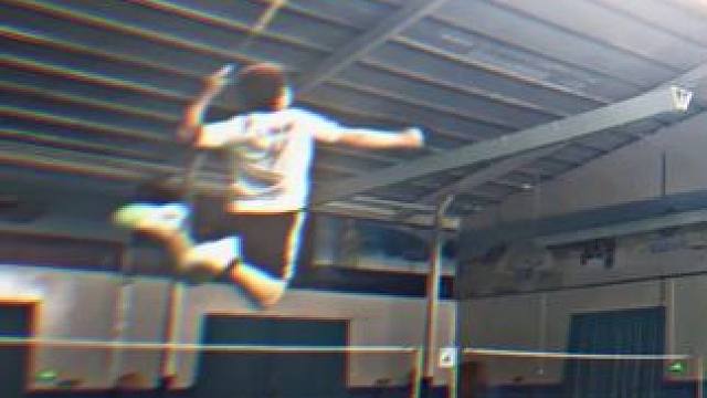 虽然是对手...但是你还不赖嘛 #羽球忍者 #飞雷神 #杀球