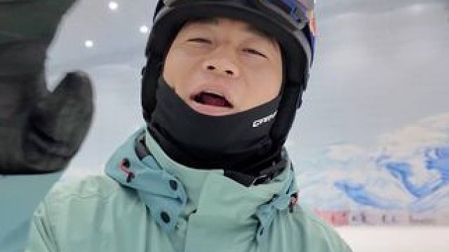 因为大云 他柔#单板滑雪 #上热搜 #技术滑行 #东子竞技滑雪