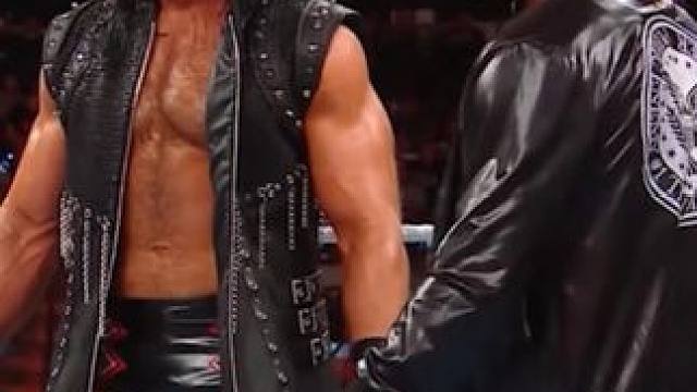 圣盾两兄弟挑战双打冠军，“炫耀哥”打头阵弄得灰头土脸 #wwe美国职业摔角 #冠军