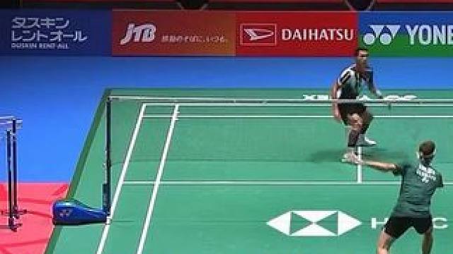 2023日本公开赛男单决赛：安赛龙vs乔纳坦 #安赛龙 #乔纳坦