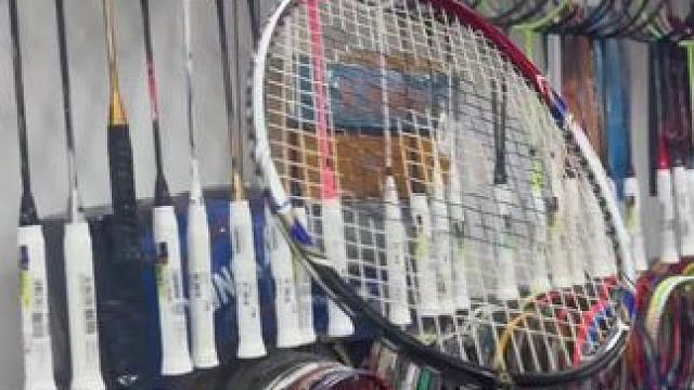 有没有试过3米跳杀#享受羽毛球带来的快乐 #羽毛球拍 #羽毛球