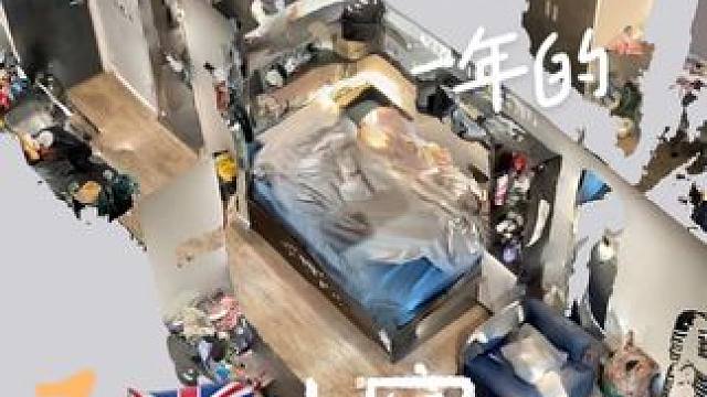 拜拜啦陪伴我一年的小窝 以这种方式永远留存 把你带回家❤️#英国留学 #回忆杀 #3D #毕业