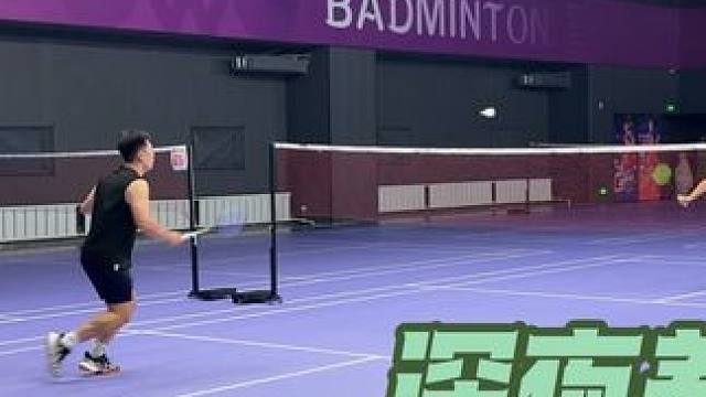 久违的深夜养生球 #羽毛球#深夜养生球