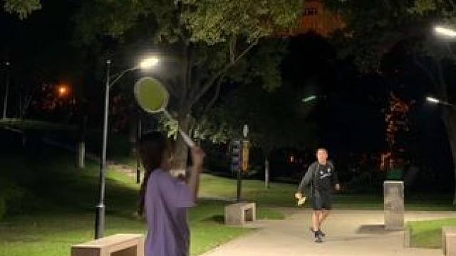 依旧这个夏天 依旧和你.#羽毛球 #情侣日常