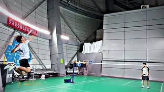 当羽毛球有技能时#羽毛球 #瞬移