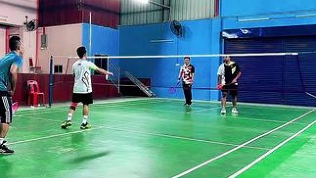 学起来#羽毛球 #接发球#你有多久没打球了#喂打球吗