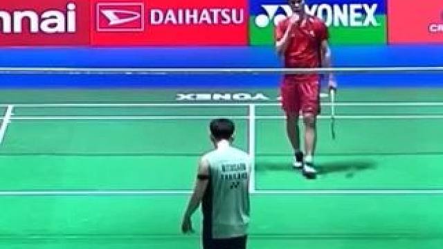 世一世二都给国羽干掉翁牛呀️✌️看得我心都跳出来，怕他开三#翁泓阳 #昆拉武特 #日公 #男单 #国