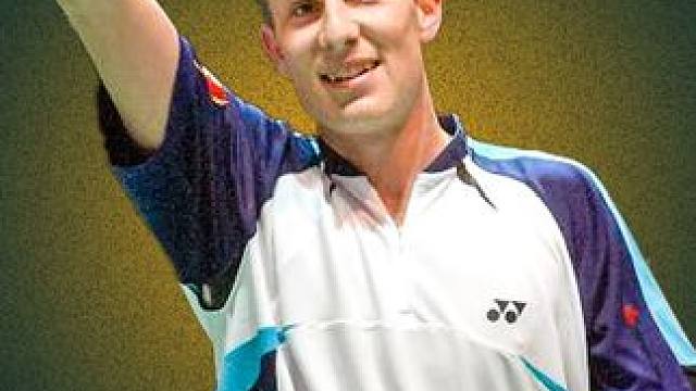 他曾是欧洲羽坛的半边山，也是打球最潇洒的天王 #羽毛球 #羽毛球精彩片段 #盖德 #体育精神 #单打