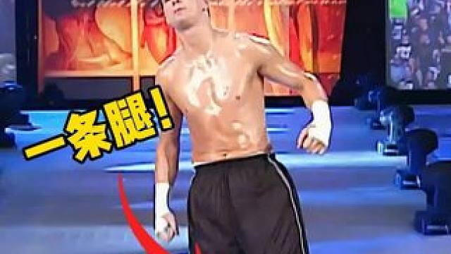 大秀哥为什么会输给一条腿的摔角手？ #wwe #摔角