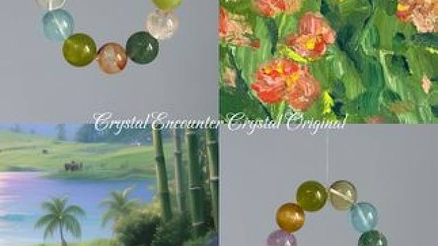 多彩色系糖果色～定制水晶来啦！ #首饰推荐 #水晶定制 #天然水晶 #晶遇水晶