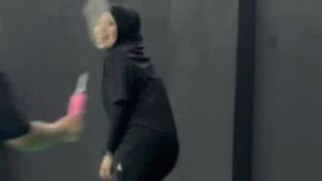 来吧，宝贝☺️#羽毛球 #打羽毛球女生#享受羽毛球带来的快乐