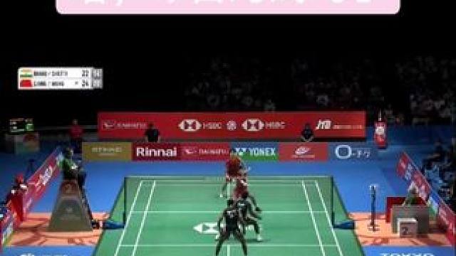 关键时刻不掉链子，梁王组合成为陈导的救命稻草#2025日本公开赛#梁王组合#男双#印度黑塔#中国羽毛