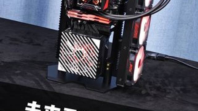 第一视角装机 全铝开放式机架 未来马赫SF-I #电脑 #装机 #电脑组装台式机 #开放式机架 #组