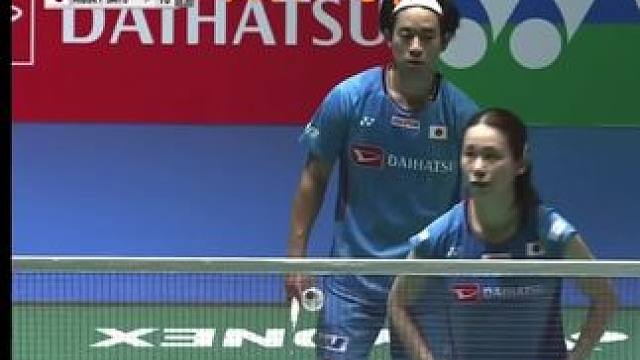 放炮了，#日公 #冯彦哲黄东萍 #混双比赛