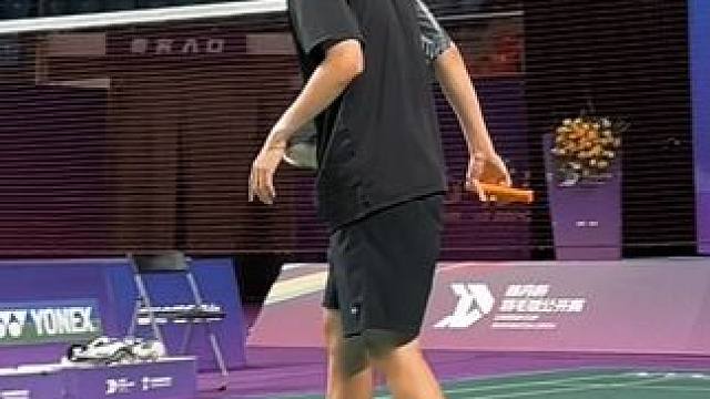 路漫漫其修远兮，我会继续加油的！我们下站再见！#羽毛球#羽毛球单打#林丹杯