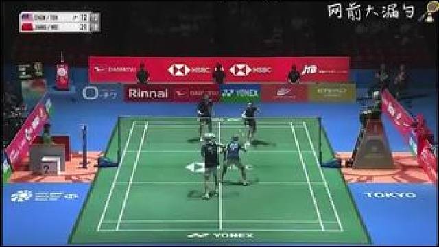 蒋魏&陈杜混双半决赛#羽毛球比赛 #蒋魏组合 #陈杜组合 #混双半决赛 #羽毛球比赛