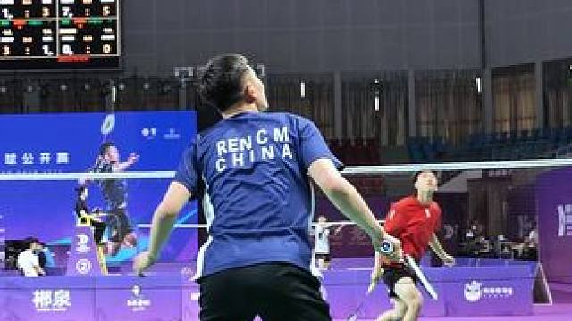 再战林丹杯 任程鸣顺利晋级32强#郴州林丹杯 #林丹杯羽毛球公开赛 #羽毛球