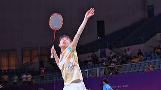 实力强劲 舜击体育精彩瞬间 #郴州林丹杯  #林丹杯羽毛球公开赛  #羽毛球