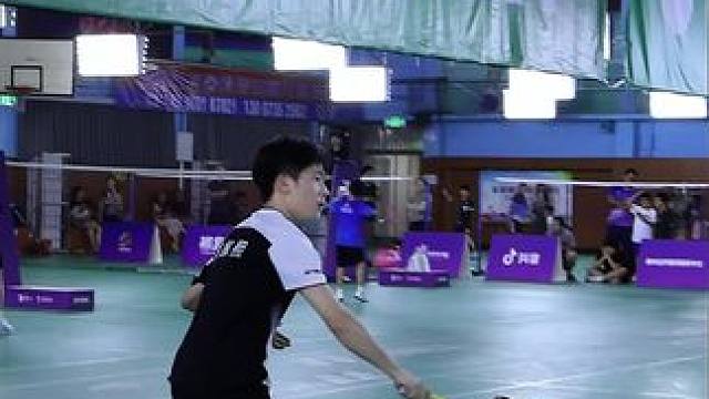 一起看看中国澳门代表队羽毛球运动员吴振熙在青年组赛场上的精彩表现#郴州林丹杯 #林丹杯羽毛球公开赛 