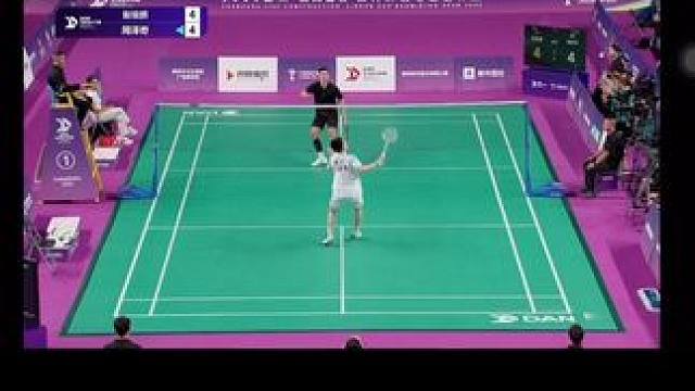 郴州林丹杯 赵俊鹏vs周泽奇 #羽毛球比赛 #赵俊鹏#周泽奇#郴州林丹杯