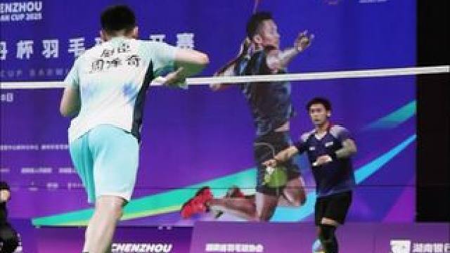永远不要低估一颗冠军的心 周泽奇31：30连续追分极限逆转陈俊维挺进四强#郴州林丹杯 #林丹杯羽毛球
