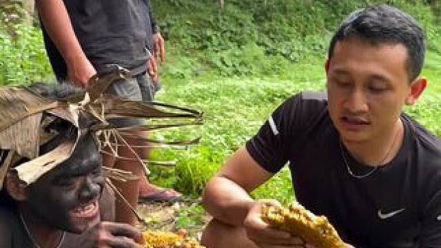 非洲嘟嘟 #非洲原始部落 #我的乡村生活 #野外生存建造 #乡村的生活 #野外生存技能