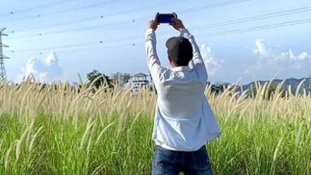 出去游玩试试这样拍 #手机摄影 #拍摄技巧 #户外 #治愈系风景