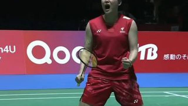 日本赛圣坛组合夺女双冠军，夺赛季第四冠#羽毛球 #国羽 #女双 #日本羽毛球公开赛