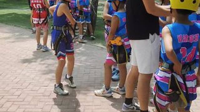 #户外运动 #夏令营 #挑战自我