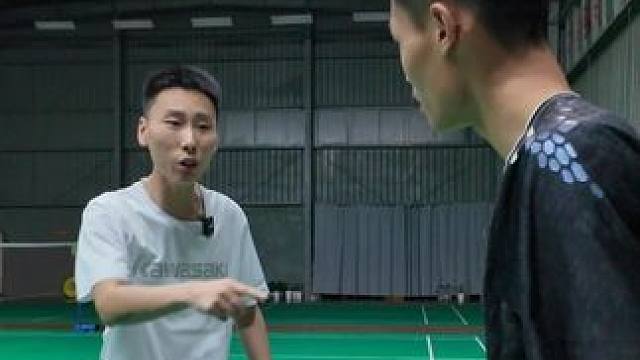 这么打羽毛球你不要命啦！ #羽毛球 #真实 #川崎极光50p