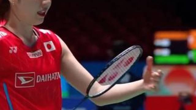 可爱是一种天赋！沉浸式欣赏志田千阳比赛精彩花絮 #志田千阳 #志田千阳羽坛美女 #羽毛球 #强烈推荐