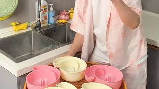 洗水果神器 有了它，以后洗水果可就太方便了，自动洗干净还能自动沥水，#沥水篮  #厨房好物  #创意