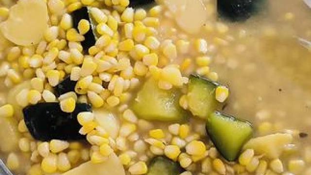 简简单单又一餐，喜欢吃这个饭的也不年轻了#农村生活记录