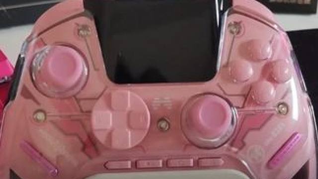 没看过这款粉色手柄前先别急着买手柄！！ 北通鲲鹏50&解限机鸣神联动手柄，第一时间试玩体验来啦
 #