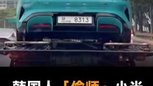 韩国人「偷师」小米，买SU7秘密研究 #韩国  #小米  #小米SU7  #造车新势力  #dou是