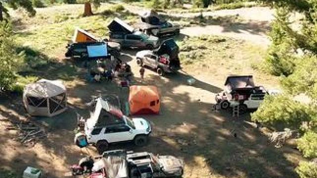 周末小聚 #露营 #自然风光 #露营报告