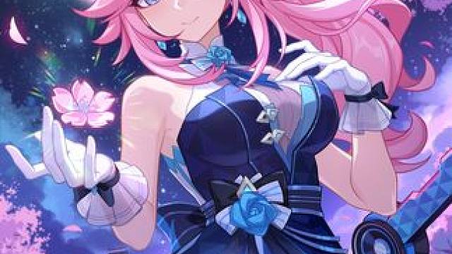 ★八重樱，生日快乐！★ 「谢谢你愿意陪我来这里，真是令人心旷神怡的风景。」
「能在生日这天欣赏到如此