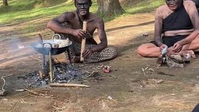 非洲嘟嘟 #荒野生存 #野外生活 #原创视频 #荒野求生 #我的农村生活