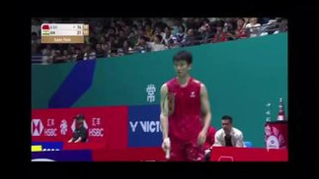 #羽毛球比赛 #李诗沣#拉克什亚#2025常州中国公开赛#中国羽毛球队