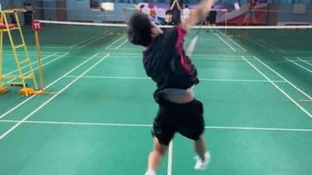 铁腕#羽毛球#点杀#杀球#庞博硕