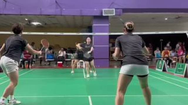 这种女搭子你应该不会拒绝吧#羽毛球 #打羽毛球女生 #羽毛球精彩片段