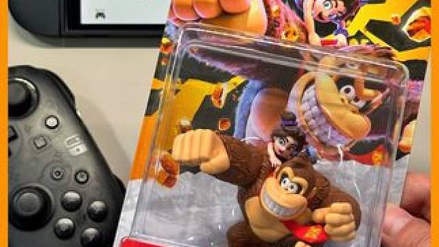 咚奇刚蕉力全开amiibo到了！真好看～ #新游鉴赏家 #咚奇刚 #咚奇刚amiibo #咚奇刚蕉力