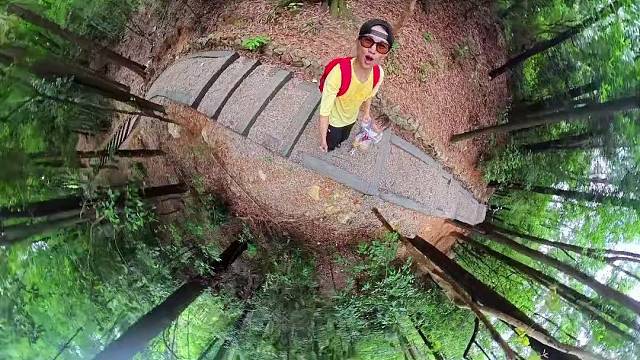 当我挑战带三岁女儿徒步，她将会体验到....