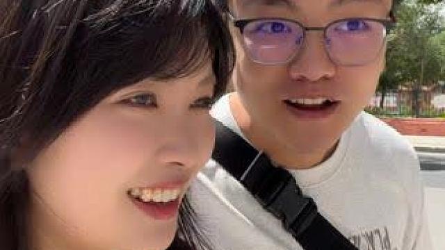 都提醒过你了 内蒙烧麦份量很大 #情侣日常 #vlog日常