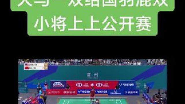 #羽毛球比赛 #中国羽毛球队#混双#吴高组合